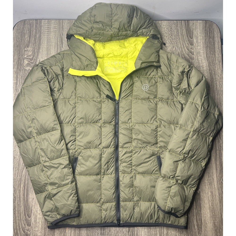 Burton Idiom Packable Down Jacket Olive Green Sz M Fragment Staple Design Rare!